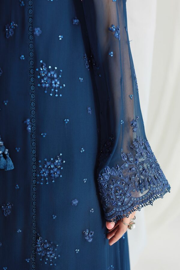 Qalamkar Chiffon Collection QCC-02 SHIREEN– detail view 5