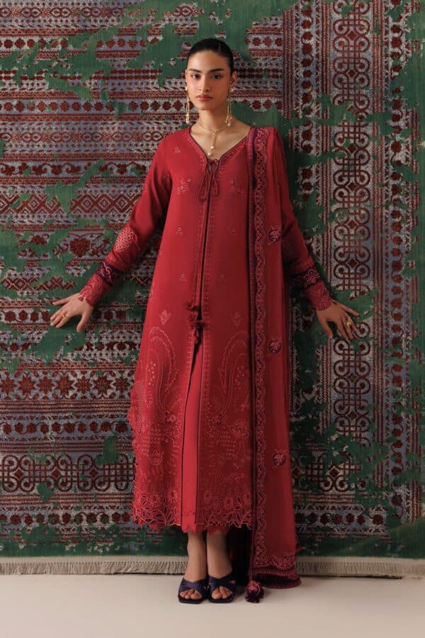 Qline Linen '26 Qalamkar | QLW-03 ZAIRA Qline Linen '26 Qalamkar | QLW-03 ZAIRA