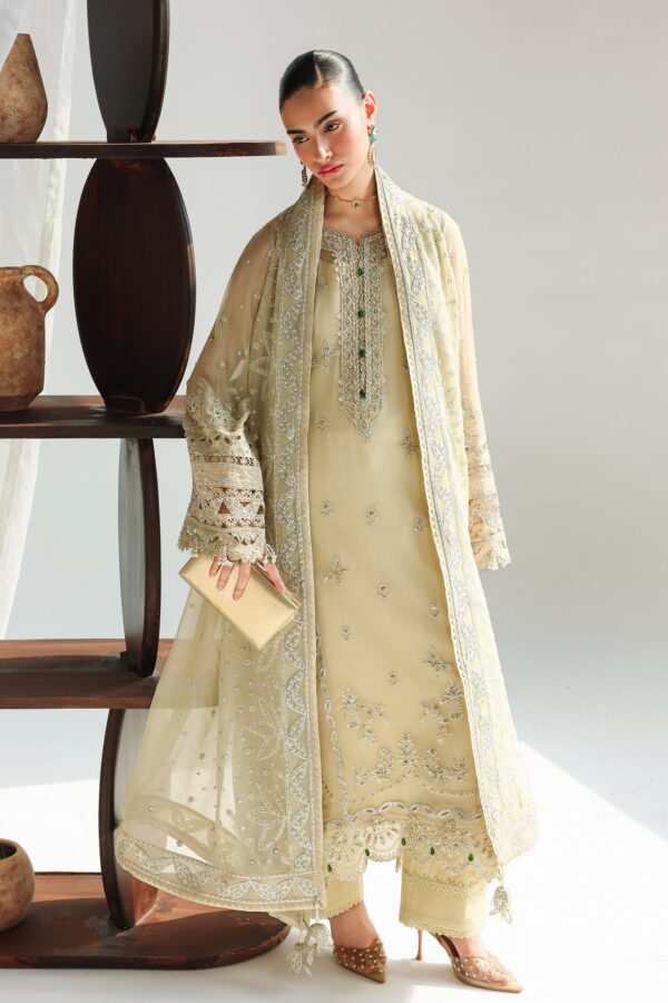Qalamkar chiffon collection qcc-01 deena– detail view 8 Qalamkar Chiffon Collection QCC-01 DEENA– detail view 8