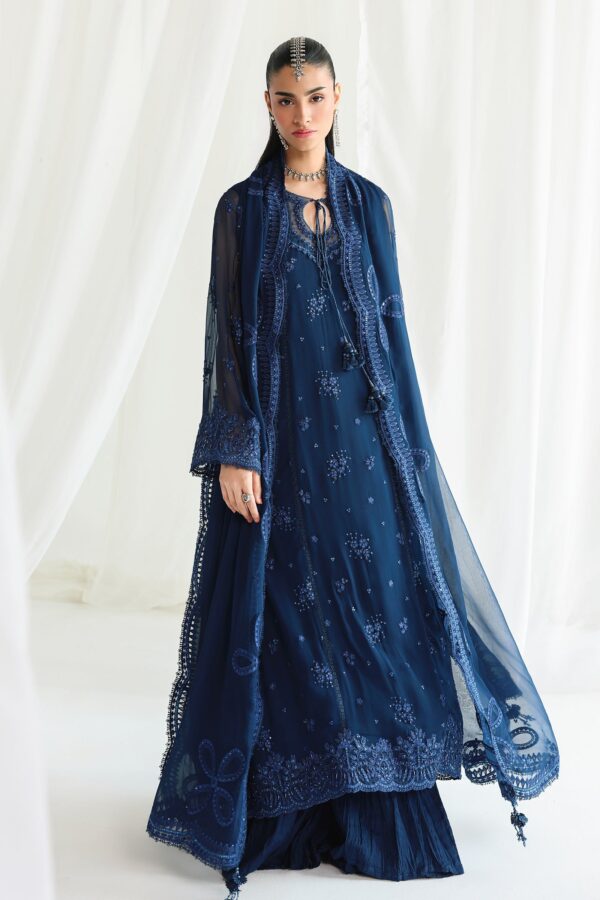 Qalamkar Chiffon Collection QCC-02 SHIREEN– alternate view
