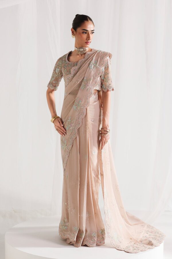 Qalamkar chiffon collection qcc-04 novera– detail view 3 Qalamkar Chiffon Collection QCC-04 NOVERA– detail view 3