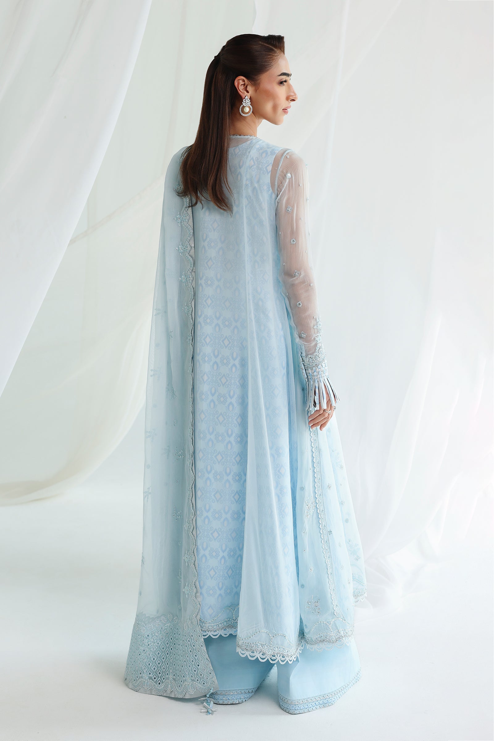 Qalamkar chiffon collection qcc-08 sona– detail view 6 Qalamkar Chiffon Collection QCC-08 SONA– detail view 6