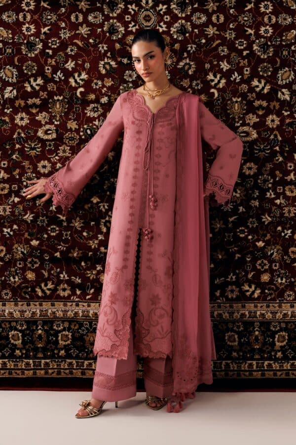 Qline Linen '26 Qalamkar | QLW-13 DANIYA– alternate view Qline Linen '26 Qalamkar | QLW-13 DANIYA– alternate view