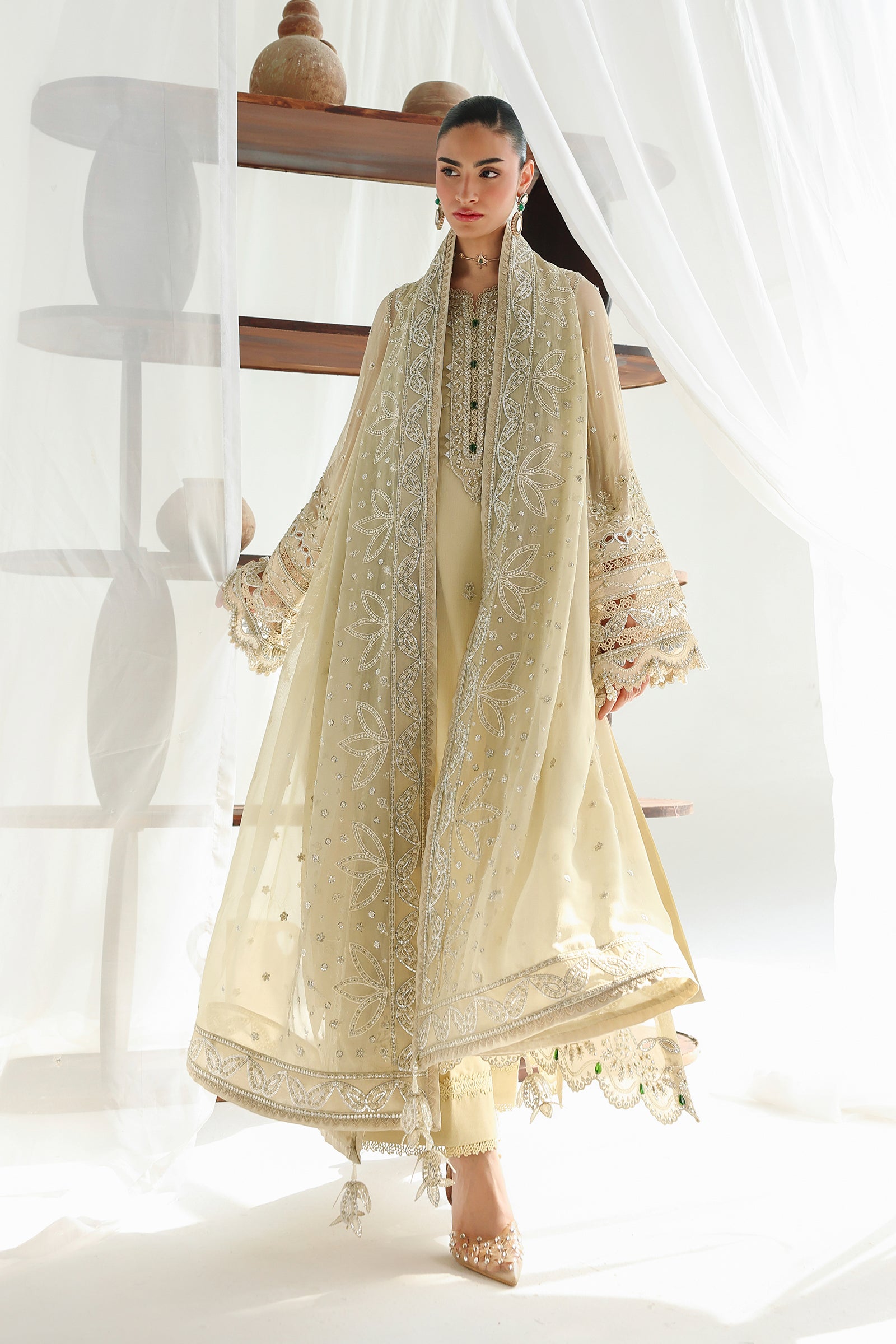 Qalamkar chiffon collection qcc-01 deena– alternate view Qalamkar Chiffon Collection QCC-01 DEENA– alternate view