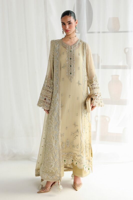 Qalamkar Chiffon Collection  QCC-01 DEENA