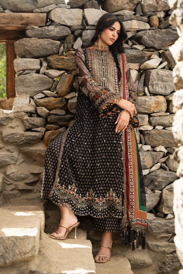 Charizma Vasal Winter V2 2026 3-PC Unstitched Embroidered Chiffon Collection VSLW6-15 Charizma Vasal Winter V2 2026 3-PC Unstitched Embroidered Chiffon Collection VSLW6-15