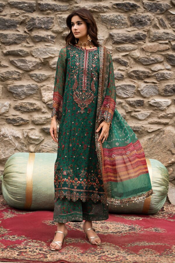 Charizma Vasal Winter V2 2026 3-PC Unstitched Embroidered Chiffon Collection VSLW6-18 Charizma Vasal Winter V2 2026 3-PC Unstitched Embroidered Chiffon Collection VSLW6-18