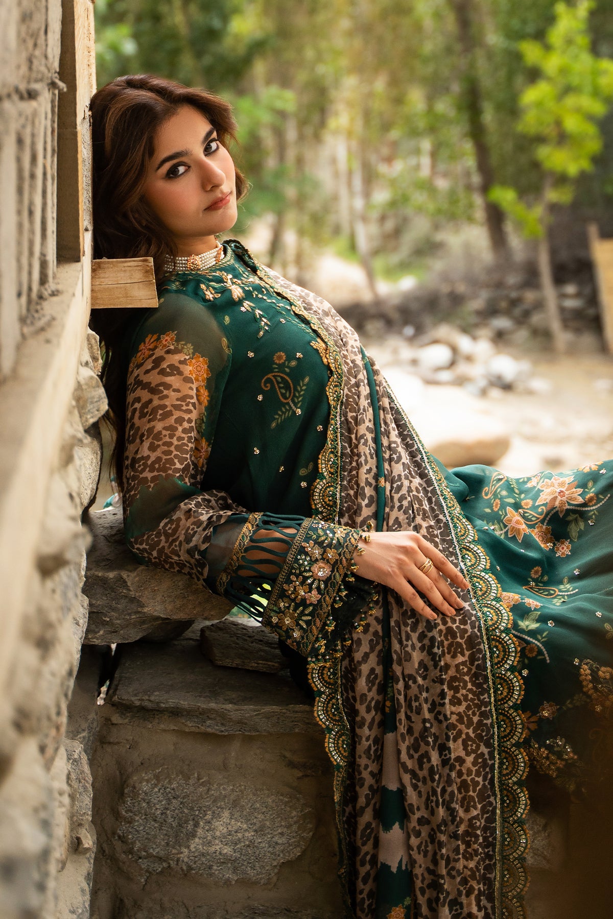 Charizma vasal winter v2 2026 3-pc unstitched embroidered chiffon collection vslw6-14– alternate view Charizma Vasal Winter V2 2026 3-PC Unstitched Embroidered Chiffon Collection VSLW6-14– alternate view