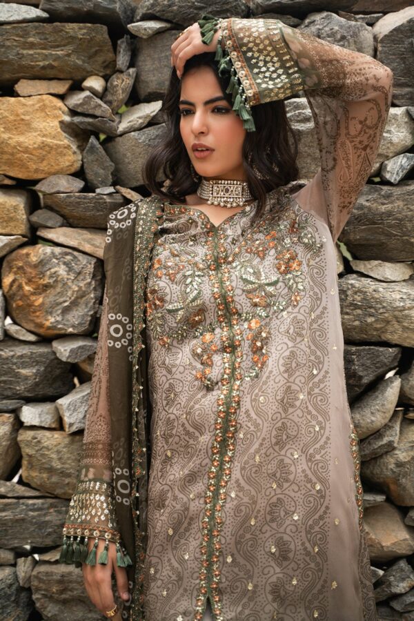 Charizma Vasal Winter V2 2026 3-PC Unstitched Embroidered Chiffon Collection VSLW6-13– alternate view Charizma Vasal Winter V2 2026 3-PC Unstitched Embroidered Chiffon Collection VSLW6-13– alternate view