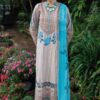 Charizma combination collection 3-pc unstitched embroidered lawn collection cc6-09 Charizma Combination Collection 3-PC Unstitched Embroidered Lawn Collection CC6-09