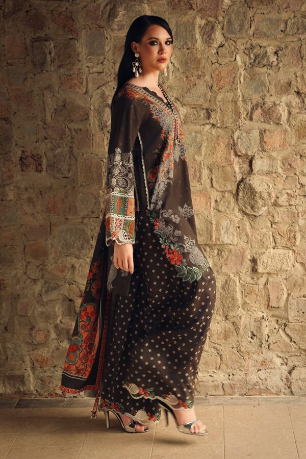 Charizma combination collection 3-pc unstitched embroidered linen collection ccw7-15– 052a Charizma Combination Collection 3-PC Unstitched Embroidered Linen Collection CCW7-15– 052A