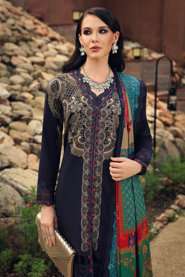 Charizma Combination Collection 3-PC Unstitched Embroidered Linen Collection CCW7-13– 052A Charizma Combination Collection 3-PC Unstitched Embroidered Linen Collection CCW7-13– 052A