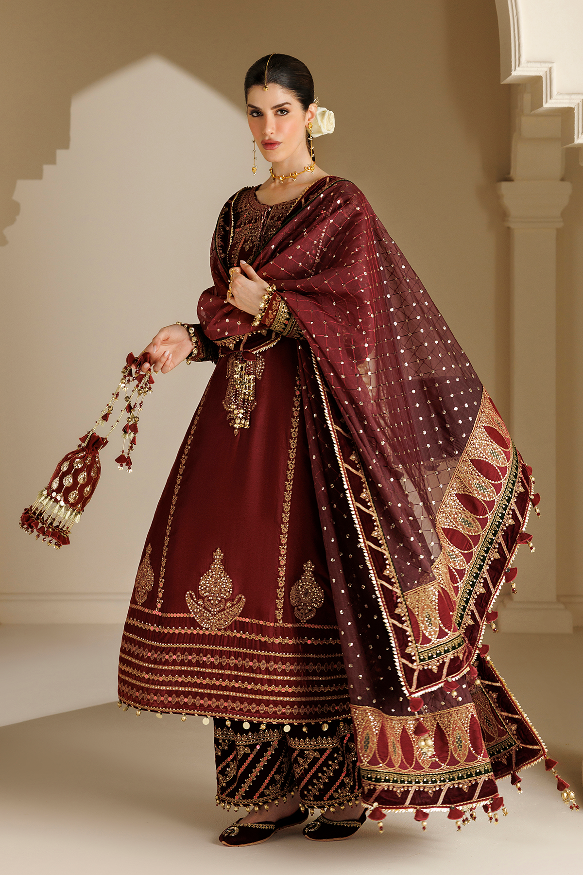 Jazmin chandni velvet formals 26 embroidered velvet formal cvf26-d10 Jazmin Chandni Velvet Formals 26 Embroidered Velvet Formal CVF26-D10