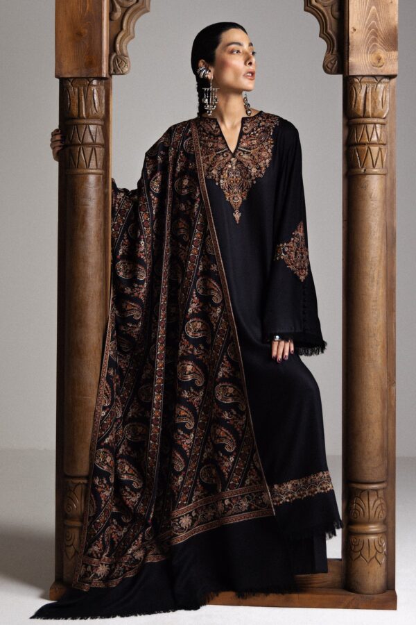 Zara Shahjahan Saraab Winter Unstitched OUD-D5 Zara Shahjahan Saraab Winter Unstitched OUD-D5