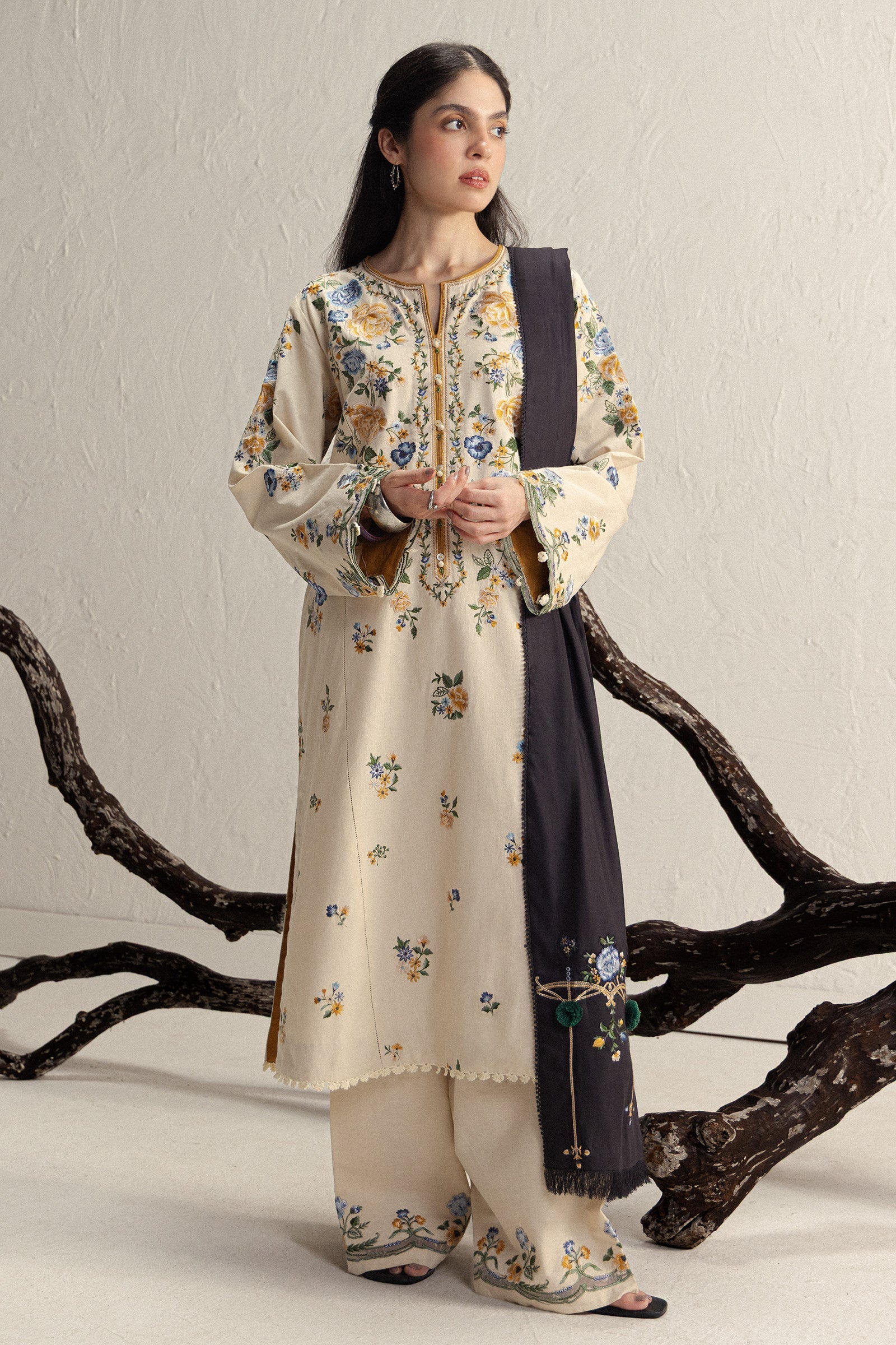 Coco by zara shahjahan winter unstitched 2026 asmani-9b Coco by Zara Shahjahan Winter Unstitched 2026 ASMANI-9B