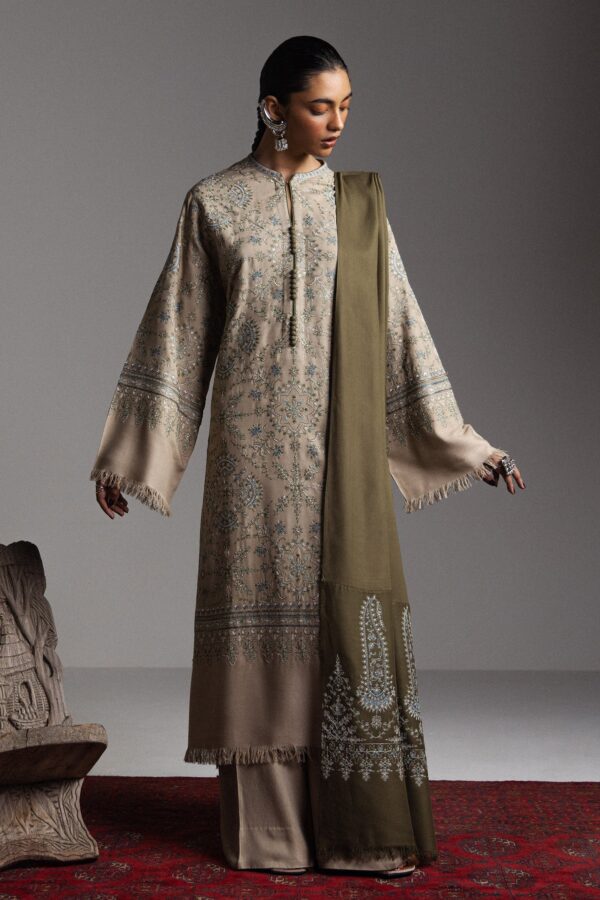 Zara Shahjahan Saraab Winter Unstitched SARAB-D8 Zara Shahjahan Saraab Winter Unstitched SARAB-D8