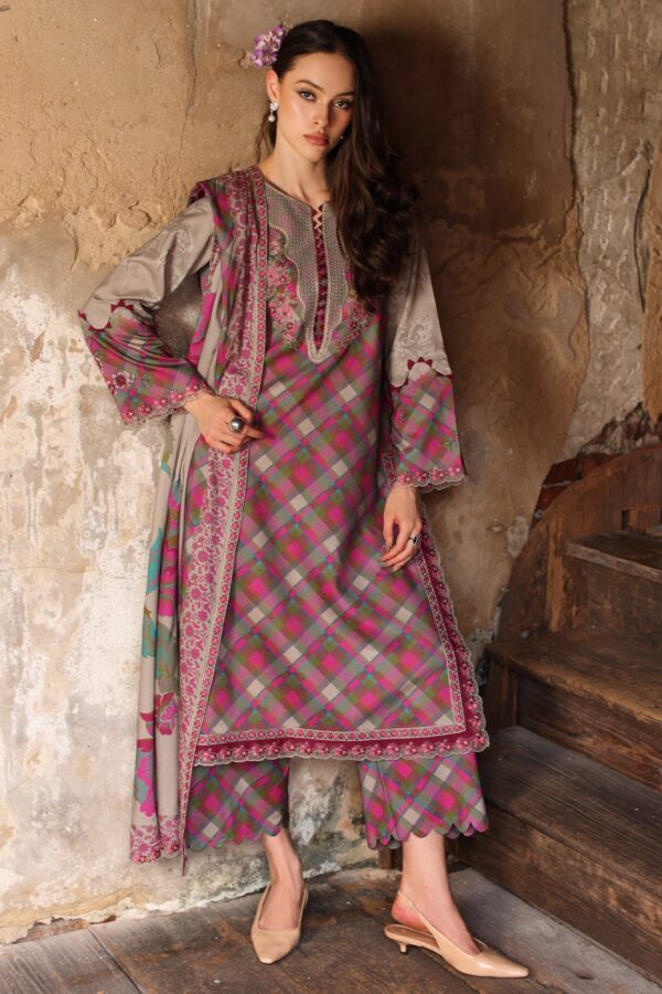 29A2898_2 Charizma Combination Collection 3-PC Unstitched Embroidered Linen Collection CCW7-20