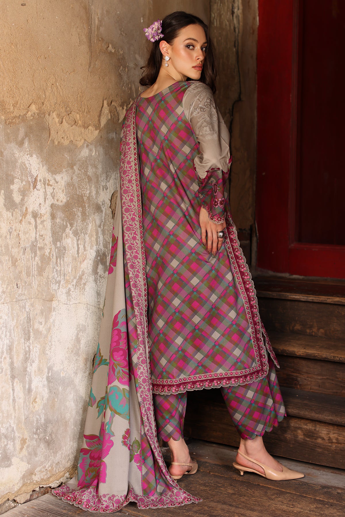 29a2923_2 Charizma Combination Collection 3-PC Unstitched Embroidered Linen Collection CCW7-20– 29A2923 2