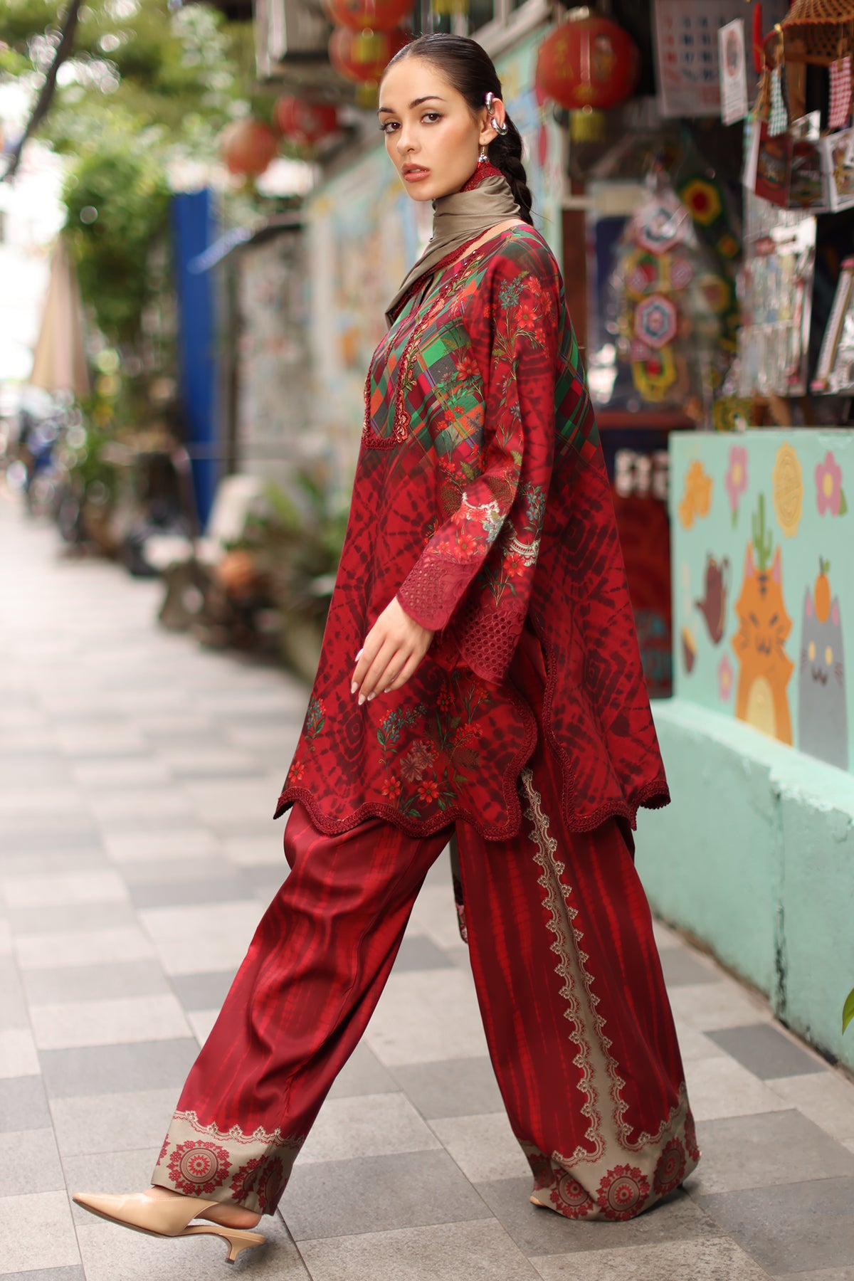 Charizma combination collection 3-pc unstitched embroidered linen collection ccw7-12– 29a3538 Charizma Combination Collection 3-PC Unstitched Embroidered Linen Collection CCW7-12– 29A3538