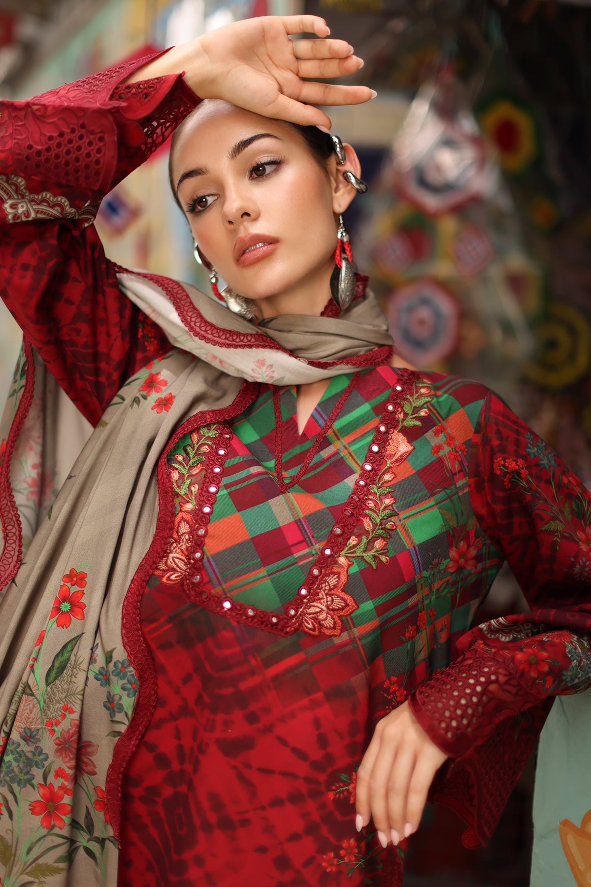 Charizma combination collection 3-pc unstitched embroidered linen collection ccw7-12– 29a3569 Charizma Combination Collection 3-PC Unstitched Embroidered Linen Collection CCW7-12– 29A3569