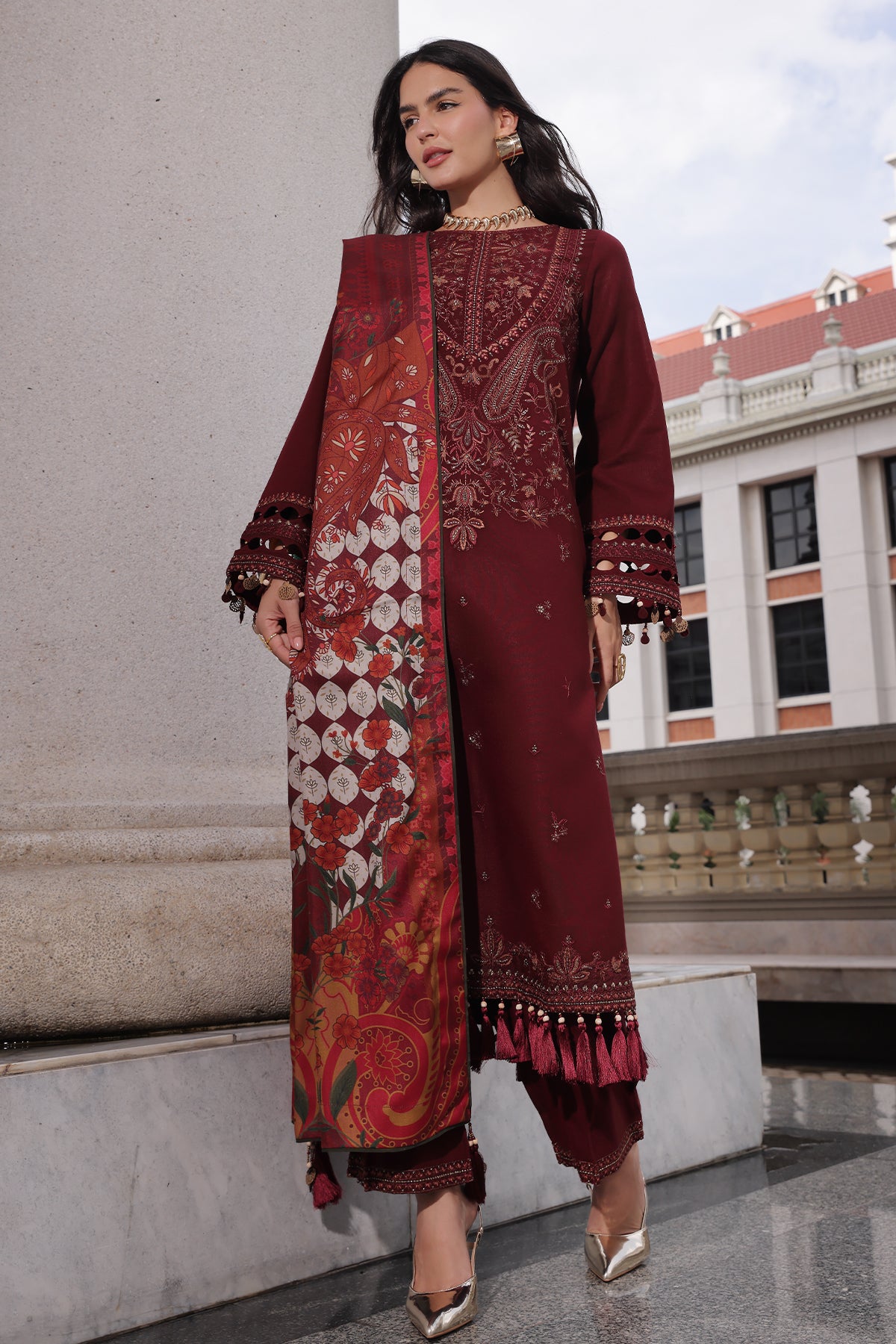 29a4203-copy Charizma Poshima Collection 3-PC Unstitched Peach Leather Collection PSW6-18– 29A4203-Copy