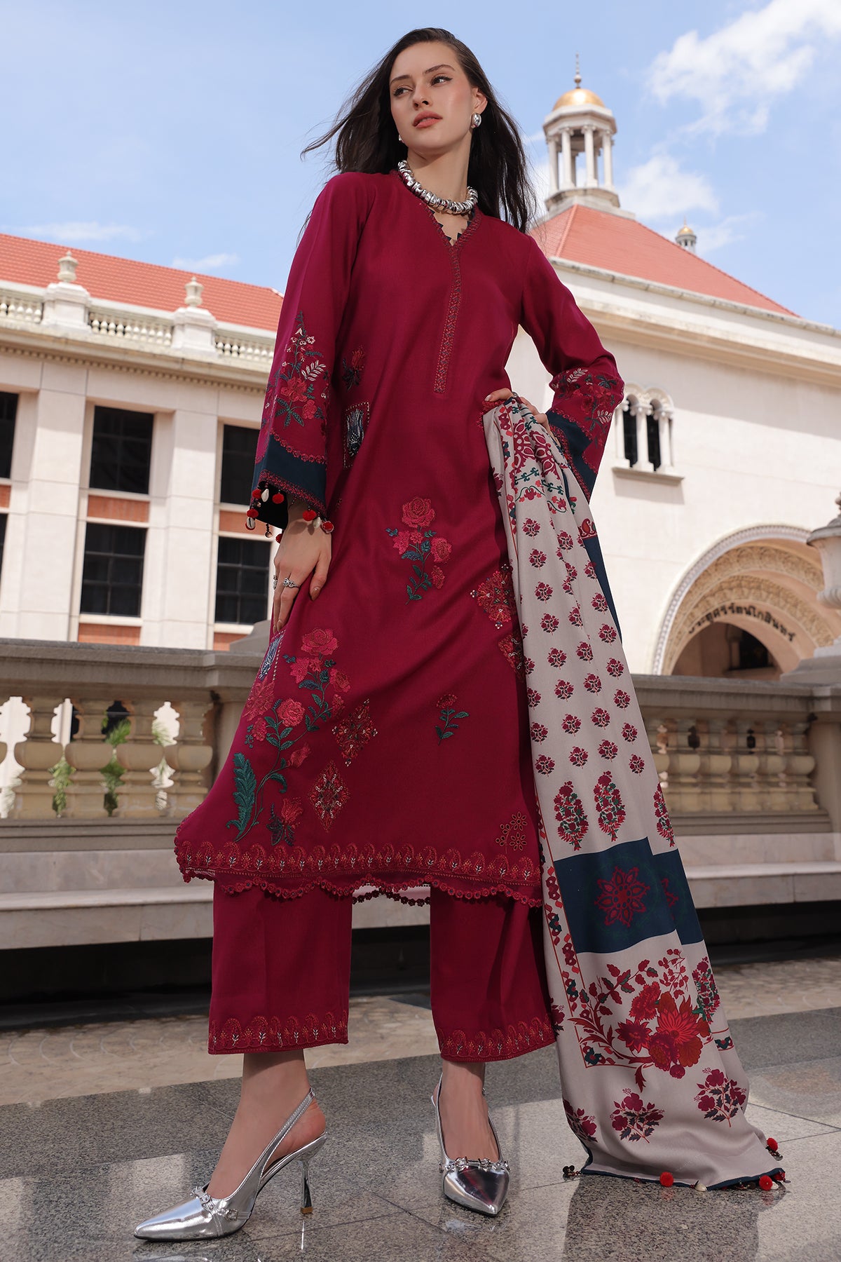 Charizma poshima collection 3-pc unstitched peach leather collection psw6-23– 29a4716 Charizma Poshima Collection 3-PC Unstitched Peach Leather Collection PSW6-23– 29A4716