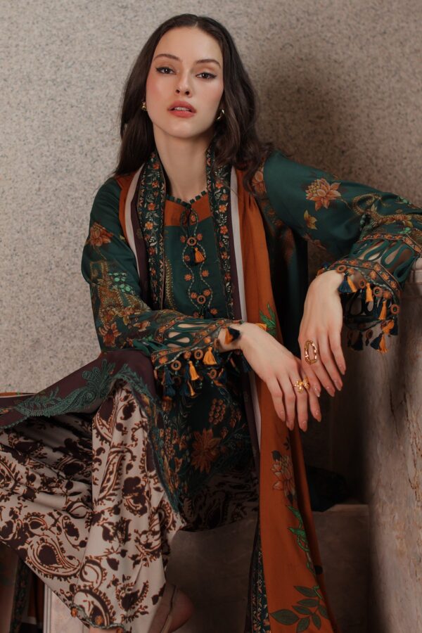 Charizma aniq winter collection 3-pc unstitched embroidered linen collection anw7-16– 29a4808 Charizma Aniq Winter Collection 3-PC Unstitched Embroidered Linen Collection ANW7-16– 29A4808
