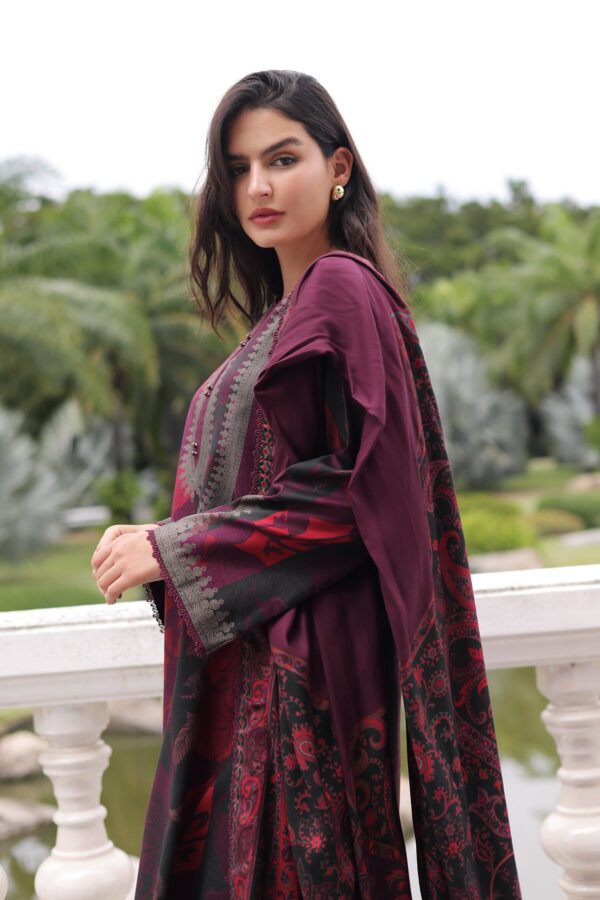 Charizma C Print Collection 3-PC Unstitched Linen Collection CPW6-12– detail view 2