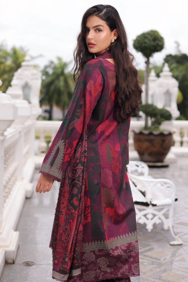 Charizma C Print Collection 3-PC Unstitched Linen Collection CPW6-12– detail view 4