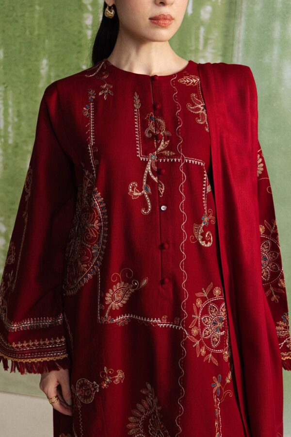 Coco by Zara Shahjahan Winter Unstitched 2026 DIBA-10A– alternate view Coco by Zara Shahjahan Winter Unstitched 2026 DIBA-10A– alternate view