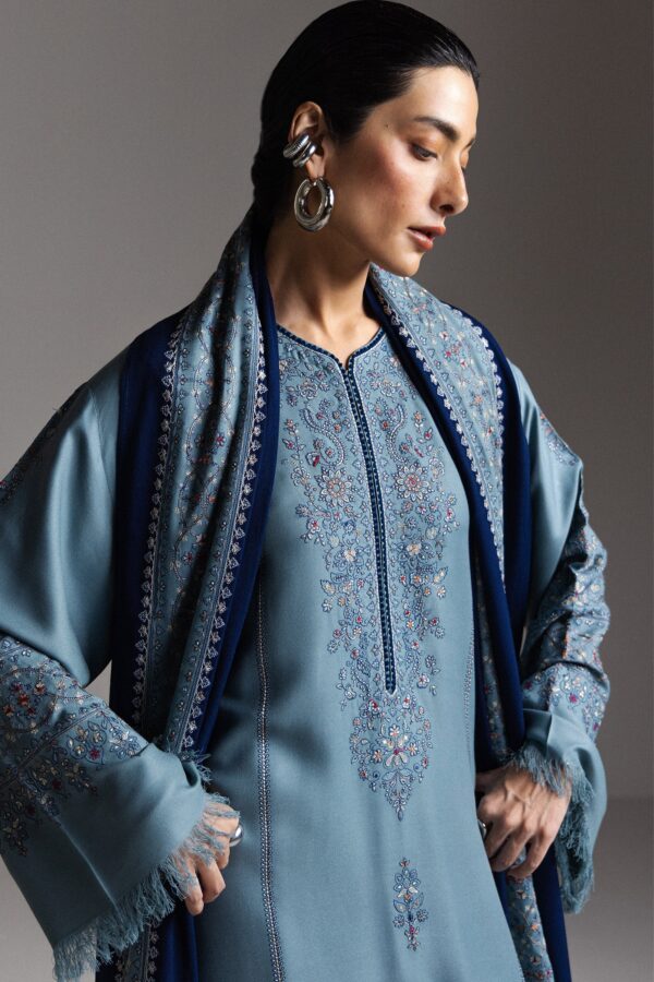 Zara Shahjahan Saraab Winter Unstitched FIROZA-D9– alternate view Zara Shahjahan Saraab Winter Unstitched FIROZA-D9– alternate view