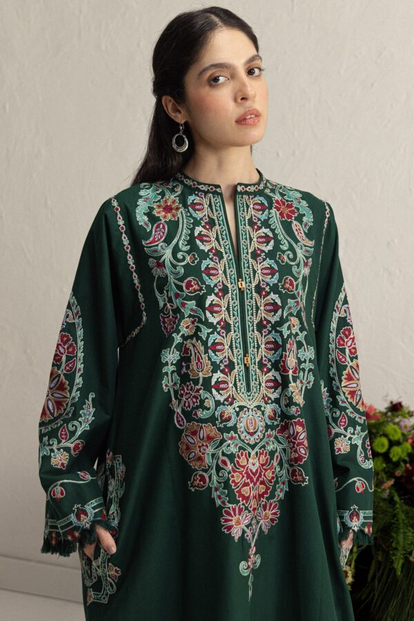 Coco by Zara Shahjahan Winter Unstitched 2026 OCHRE-2B– alternate view Coco by Zara Shahjahan Winter Unstitched 2026 OCHRE-2B– alternate view