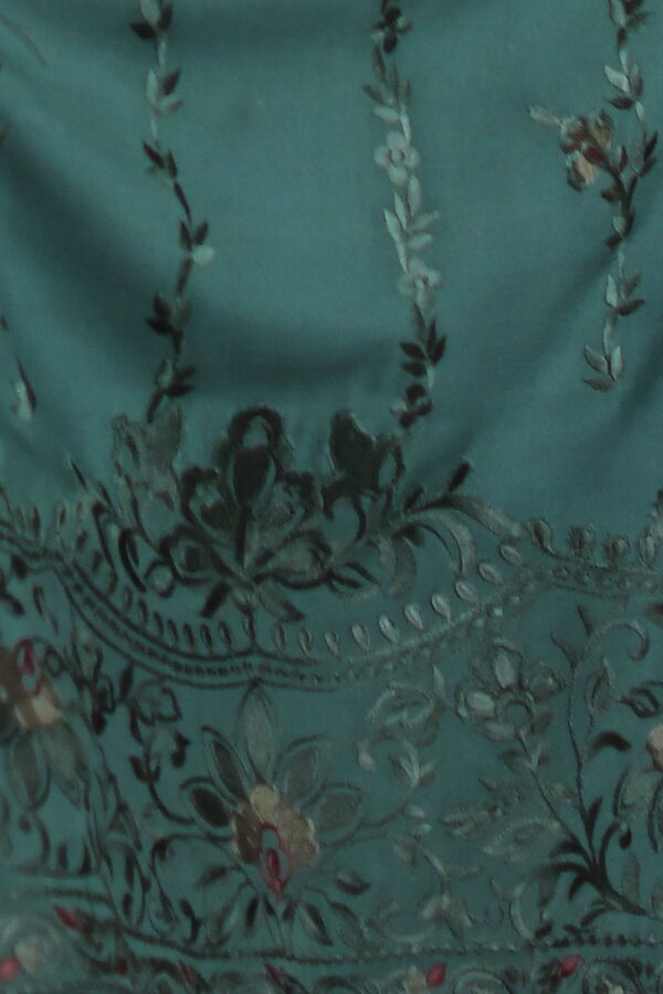 Noor by saadia asad winter embroidered printskhas 26 d5 b - teal nocturne– detail view 7 Noor by Saadia Asad Winter Embroidered Printskhas 26 D5 B - Teal Nocturne– detail view 7