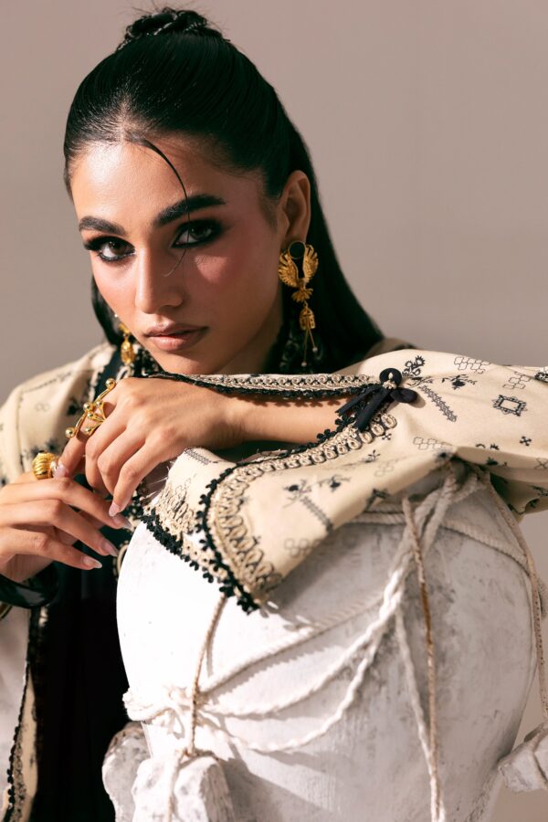 Qalamkar qprints winter 26 qpw-10 (a) mehru– detail view 4 Qalamkar QPrints Winter 26 QPW-10 (A) Mehru– detail view 4