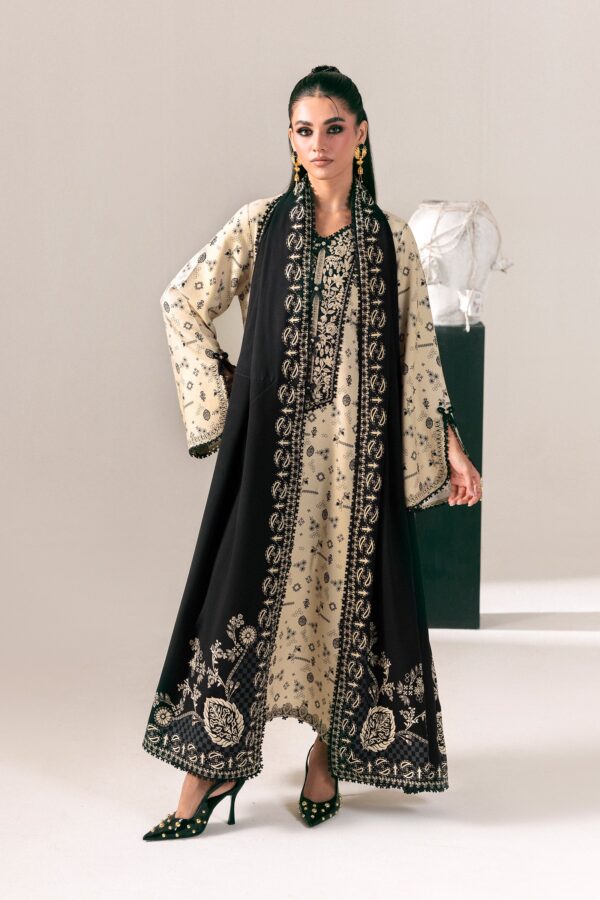 Qalamkar QPrints Winter 26 QPW-10 (A) Mehru Qalamkar QPrints Winter 26 QPW-10 (A) Mehru