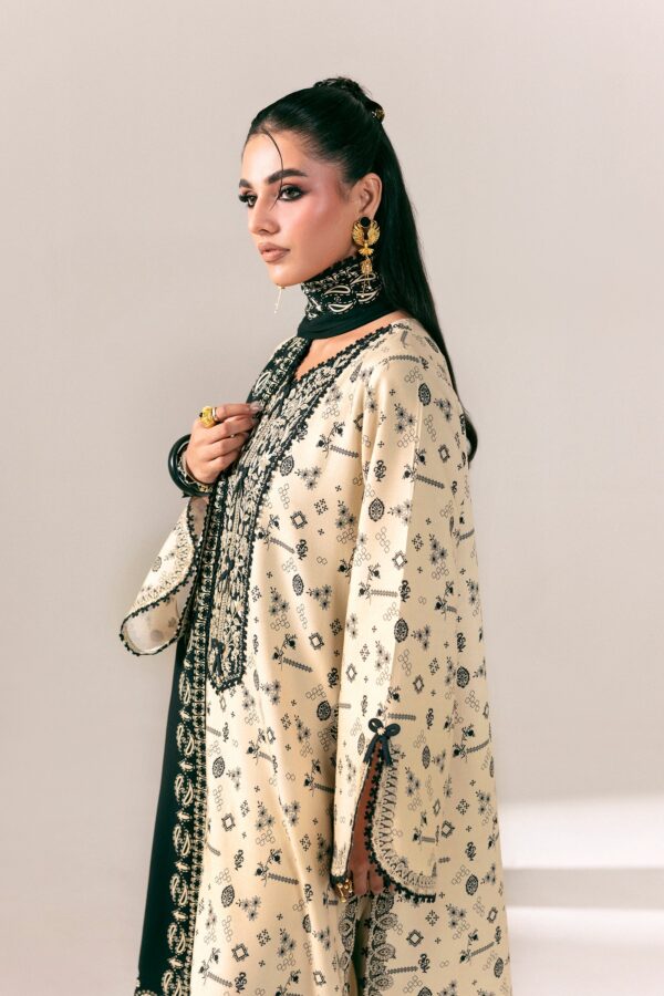 Qalamkar qprints winter 26 qpw-10 (a) mehru– detail view 5 Qalamkar QPrints Winter 26 QPW-10 (A) Mehru– detail view 5