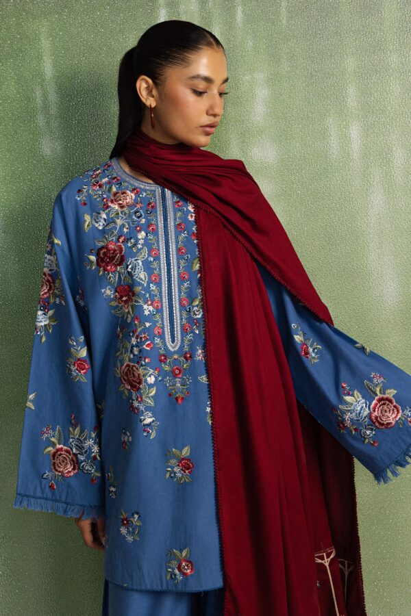 Coco by zara shahjahan winter unstitched 2026 asmani-9a– detail view 4 Coco by Zara Shahjahan Winter Unstitched 2026 ASMANI-9A– detail view 4