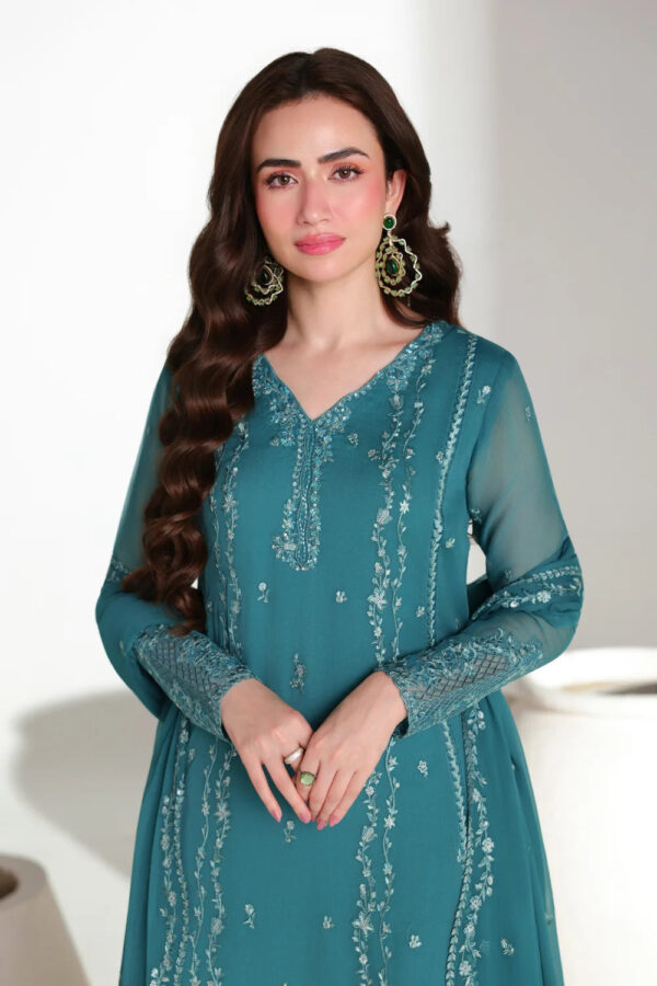 Azure Ensembles Teal Affair– detail view 3