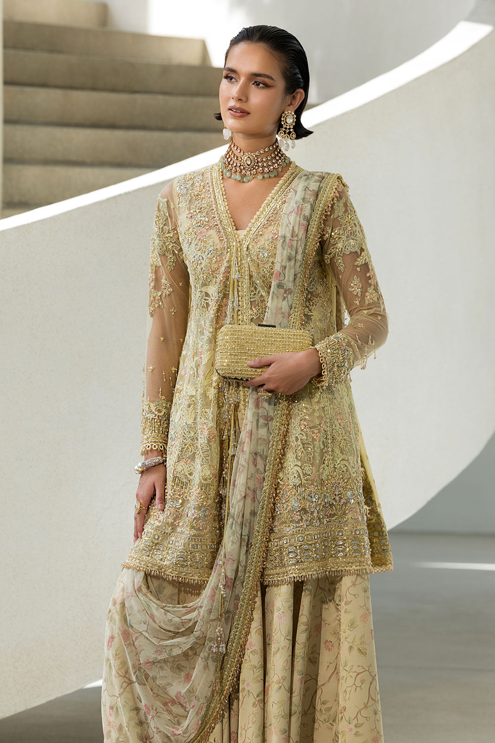 Sobia nazir design 01 nur festive '26 unstitched Sobia Nazir Design 01 NUR Festive '26 Unstitched - Image 5