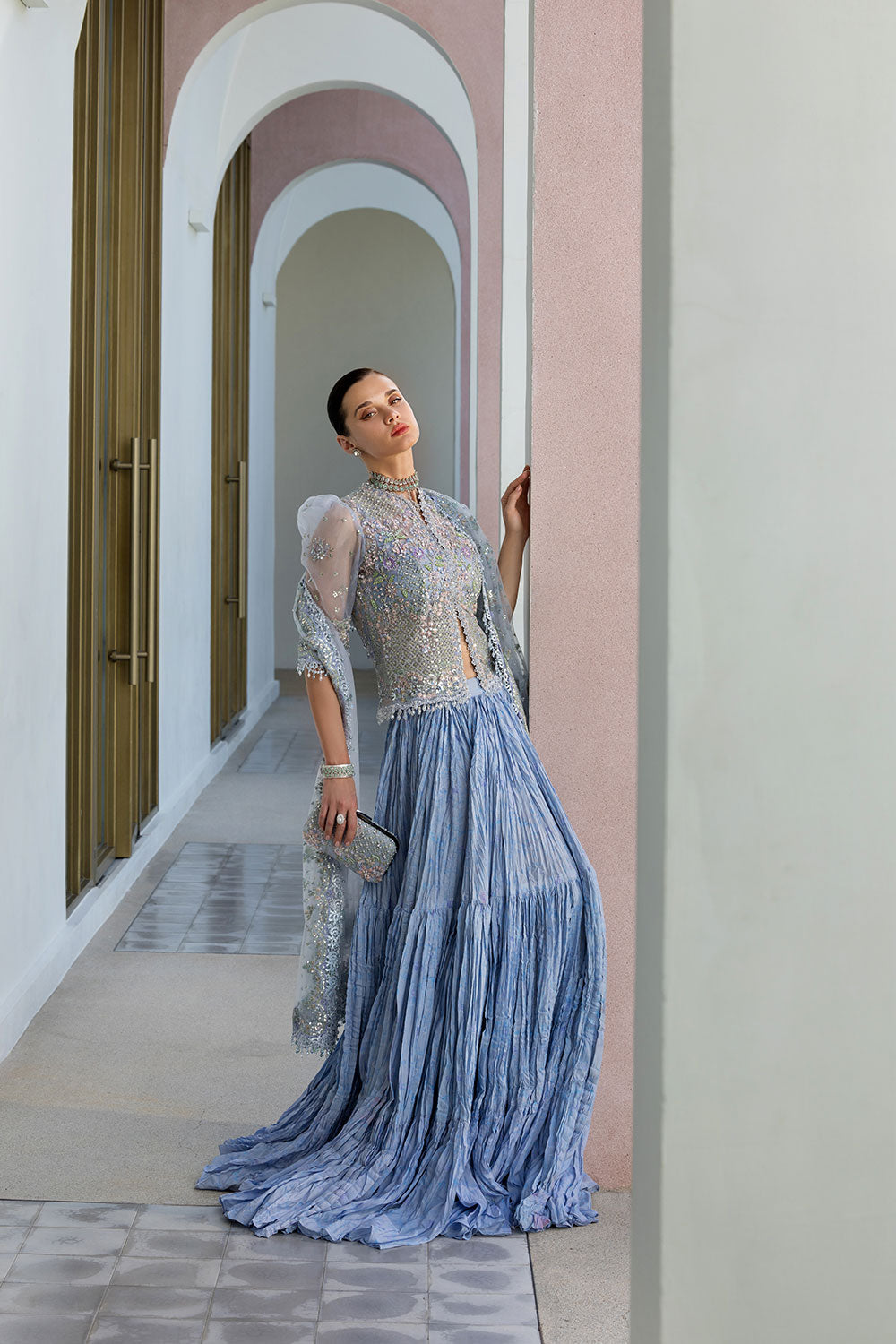 Sobia nazir design 02 nur festive '26 unstitched Sobia Nazir Design 02 NUR Festive '26 Unstitched - Image 6