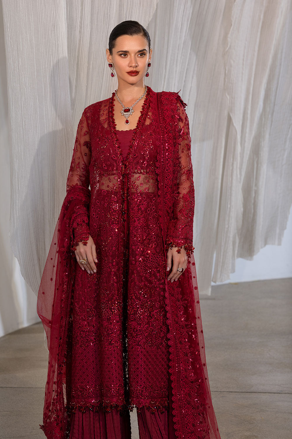 Sobia nazir design 07 nur festive '26 unstitched Sobia Nazir Design 07 NUR Festive '26 Unstitched - Image 4