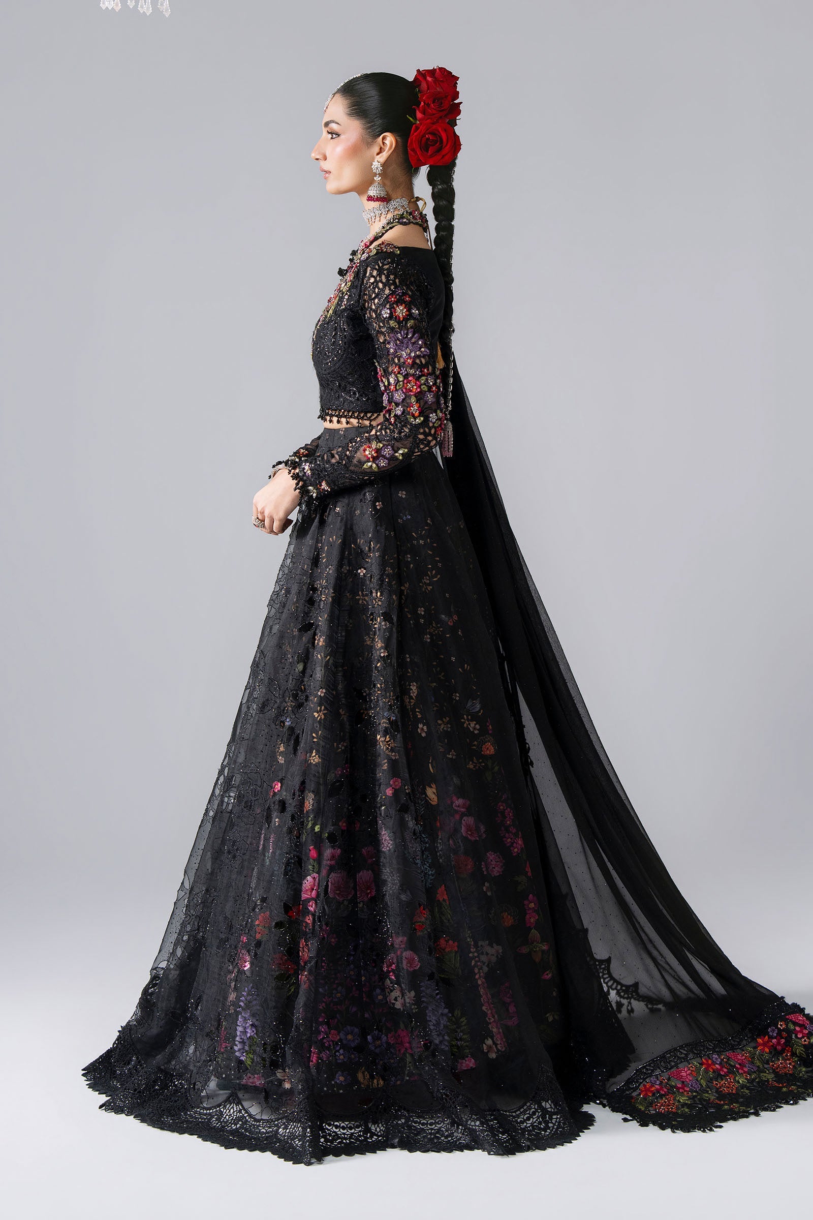Maria b mbroidered bd-3101 3 piece unstitched embroidered organza suit– d-1-c Maria B Mbroidered BD-3101 3 Piece Unstitched Embroidered Organza Suit– D-1-C