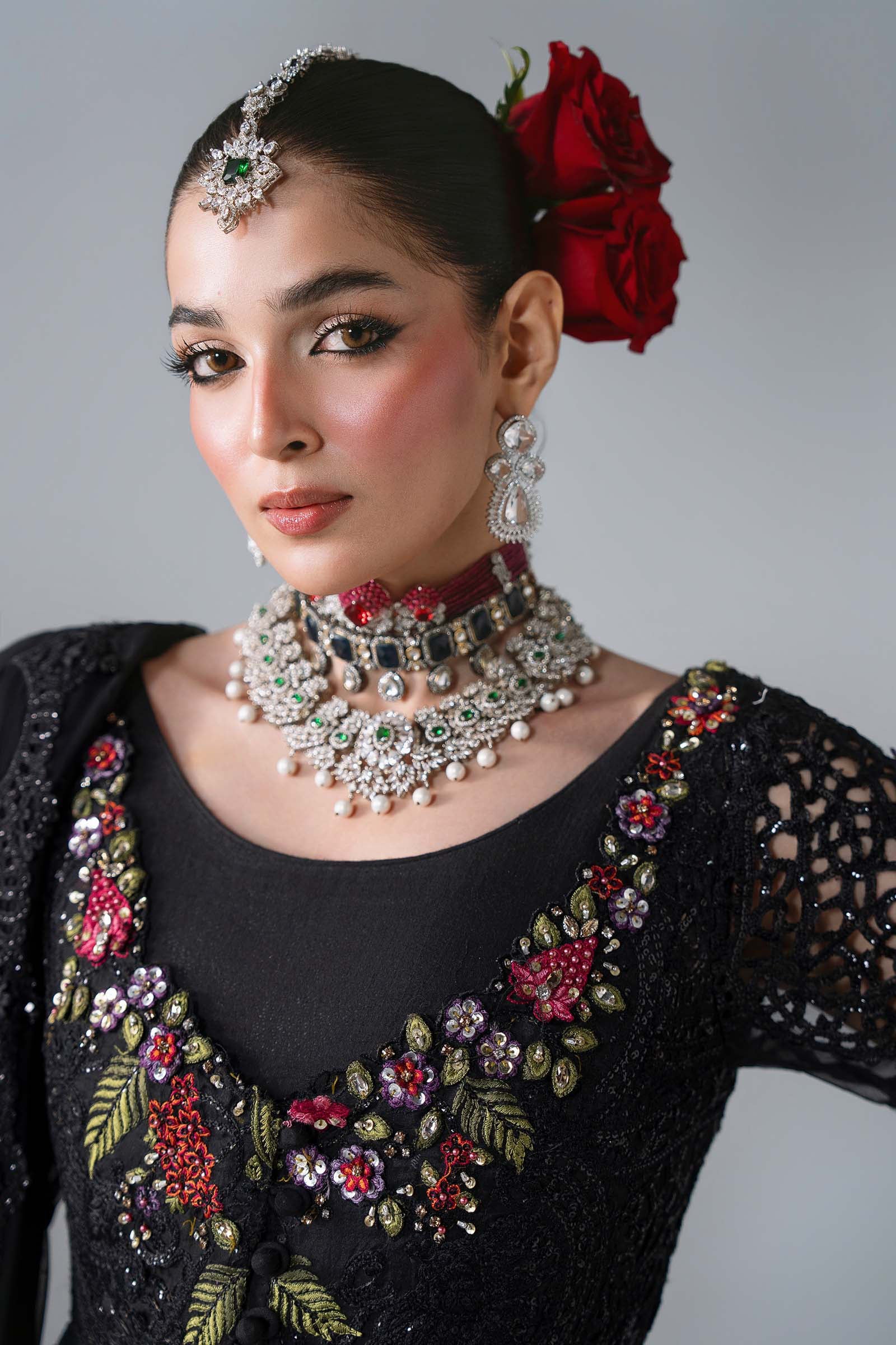 Maria b mbroidered bd-3101 3 piece unstitched embroidered organza suit– d-1-h Maria B Mbroidered BD-3101 3 Piece Unstitched Embroidered Organza Suit– D-1-H