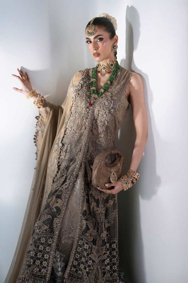 Maria B Mbroidered BD-3102 3 Piece Unstitched Embroidered Chiffon Suit Maria B Mbroidered BD-3102 3 Piece Unstitched Embroidered Chiffon Suit
