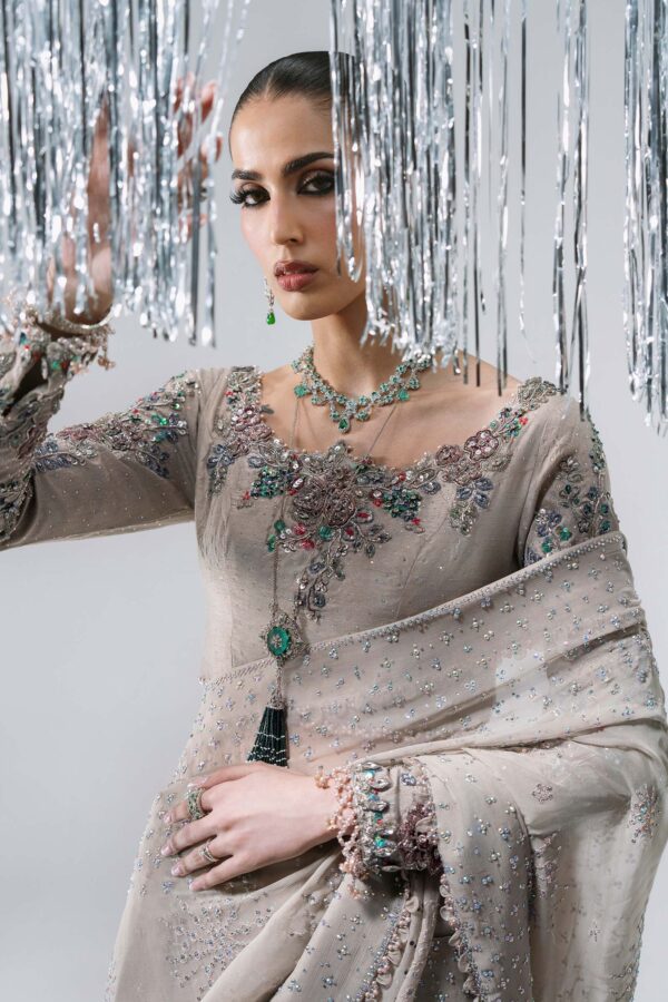 Maria b mbroidered bd-3103 unstitched embroidered chiffon saree– d-3-f Maria B Mbroidered BD-3103 Unstitched Embroidered Chiffon Saree– D-3-F