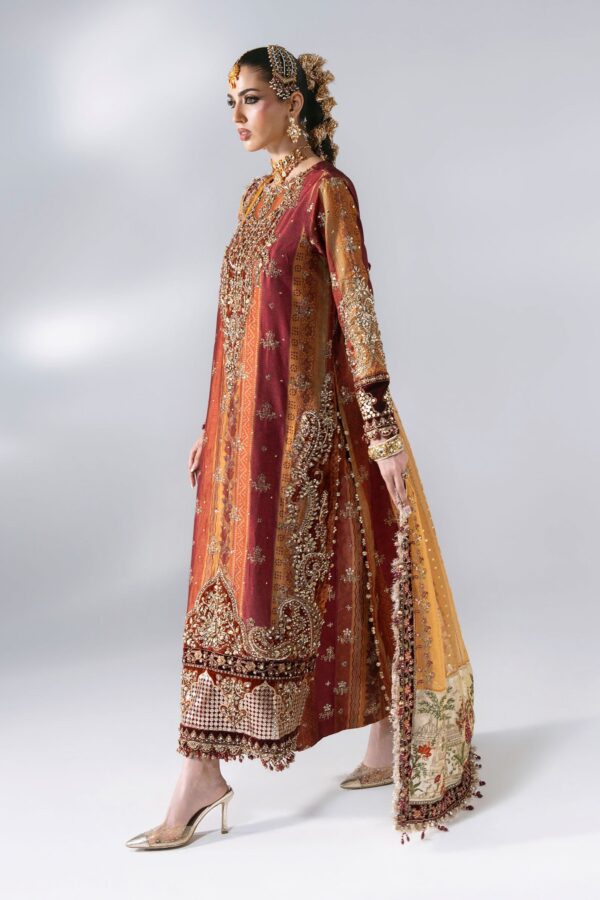 Maria b mbroidered bd-3104 3 piece unstitched embroidered raw silk suit– d-4-c Maria B Mbroidered BD-3104 3 Piece Unstitched Embroidered Raw Silk Suit– D-4-C