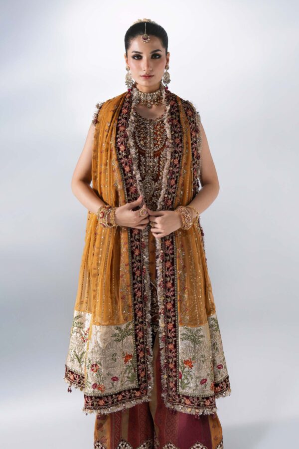 Maria b mbroidered bd-3104 3 piece unstitched embroidered raw silk suit– d-4-j Maria B Mbroidered BD-3104 3 Piece Unstitched Embroidered Raw Silk Suit– D-4-J