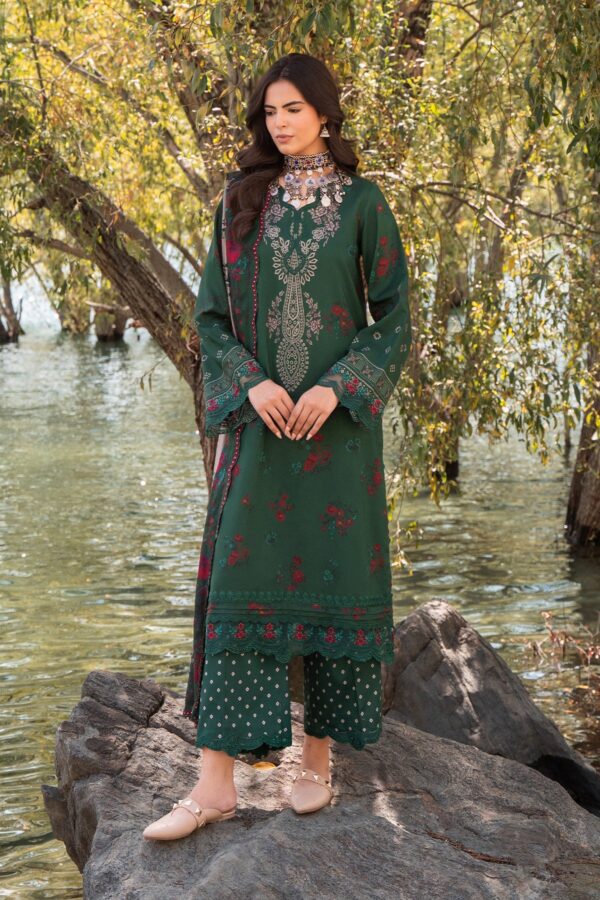 Charizma Combination Collection 3-PC Unstitched Embroidered Linen Collection CCW7-14 Charizma Combination Collection 3-PC Unstitched Embroidered Linen Collection CCW7-14