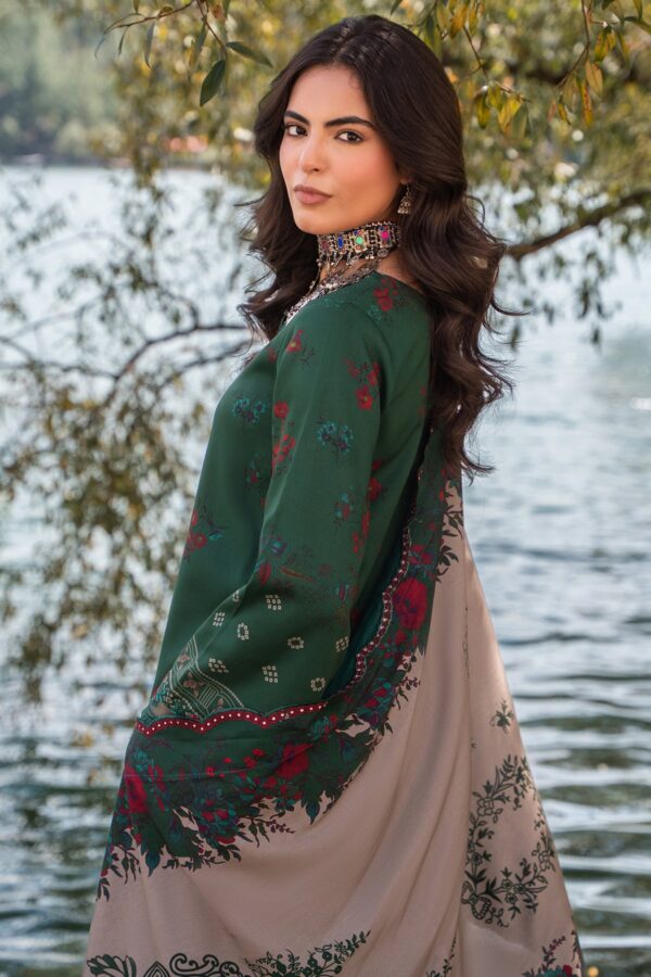 Charizma combination collection 3-pc unstitched embroidered linen collection ccw7-14– detail view 4 Charizma Combination Collection 3-PC Unstitched Embroidered Linen Collection CCW7-14– detail view 4