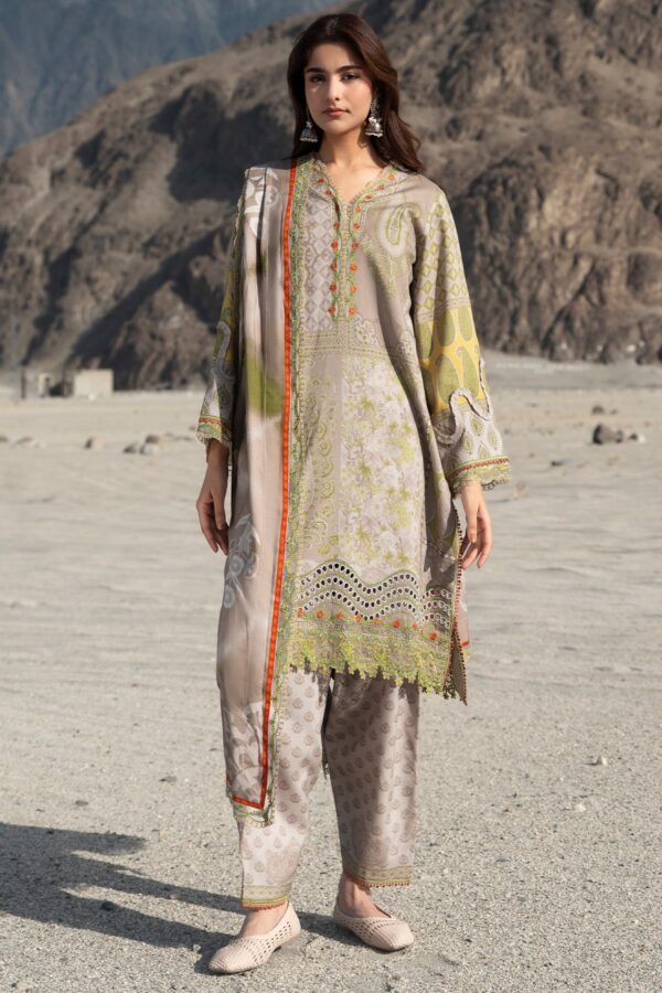 Charizma Combination Collection 3-PC Unstitched Embroidered Linen Collection CCW7-19 Charizma Combination Collection 3-PC Unstitched Embroidered Linen Collection CCW7-19